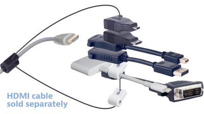 DL-AR9614 DigitaLinx Secure Adapter Ring with 6 Adapters