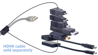 DL-AR9699 DigitaLinx Secure Adapter Ring with 7 Adapters