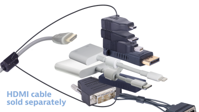 DL-AR13698 DigitaLinx Secure Adapter Ring with 9 Adapters