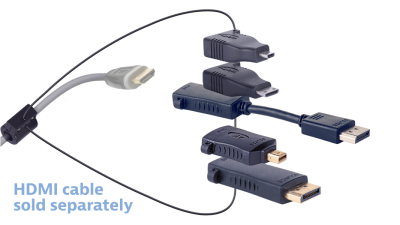 DL-AR9244 DigitaLinx Secure Adapter Ring with 5 Adapters