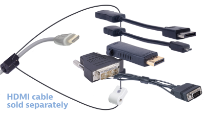 DL-AR9708 DigitaLinx Secure Adapter Ring with 5 Adapters