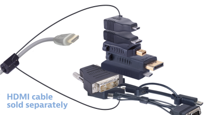 DL-AR14832 DigitaLinx Secure Adapter Ring with 8 Adapters