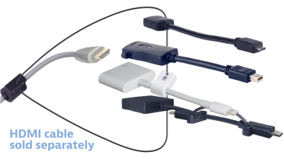 DL-AR11577 DigitaLinx Secure Adapter Ring with 4 Adapters