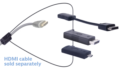 DL-AR9291 DigitaLinx Secure Adapter Ring with 3 Adapters