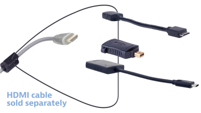 DL-AR16715 DigitaLinx Secure Adapter Ring with 3 Adapters