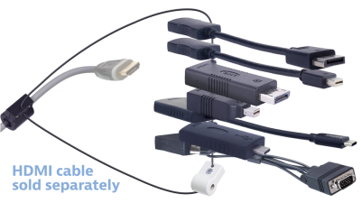 DL-AR9362 DigitaLinx Secure Adapter Ring with 7 Adapters