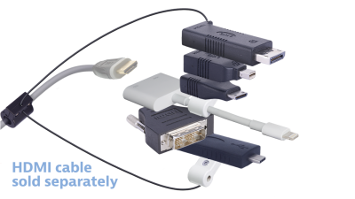 DL-AR9889 DigitaLinx Secure Adapter Ring with 6 Adapters