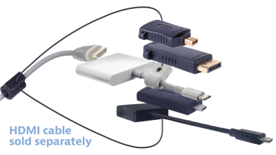 DL-AR14774 DigitaLinx Secure Adapter Ring with 5 Adapters