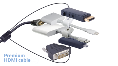 DL-AR11471-P03 DigitaLinx Secure Adapter Ring with 5 Adapters