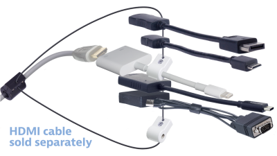 DL-AR9442 DigitaLinx Secure Adapter Ring with 5 Adapters