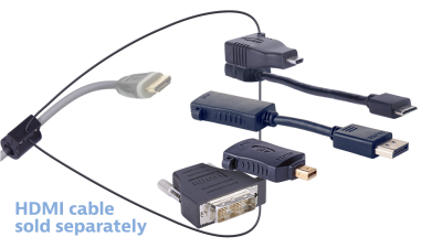 DL-AR9237 DigitaLinx Secure Adapter Ring with 5 Adapters