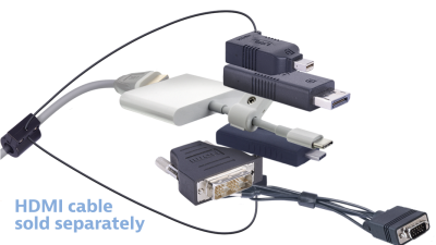 DL-AR10806 DigitaLinx Secure Adapter Ring with 6 Adapters