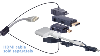 DL-AR9842 DigitaLinx Secure Adapter Ring with 5 Adapters