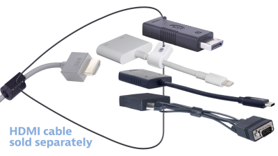 DL-AR9096 DigitaLinx Secure Adapter Ring with 4 Adapters