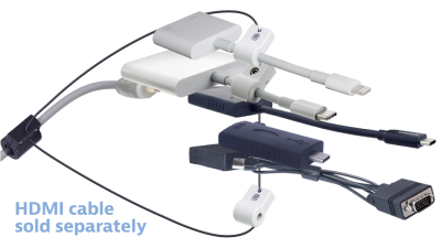 DL-AR9352 DigitaLinx Secure Adapter Ring with 5 Adapters