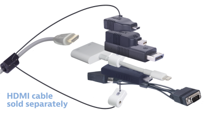 DL-AR14706 DigitaLinx Secure Adapter Ring with 6 Adapters