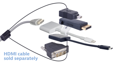 DL-AR13516 DigitaLinx Secure Adapter Ring with 5 Adapters