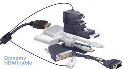 DL-AR7310-E06 DigitaLinx Secure Adapter Ring with 9 Adapters