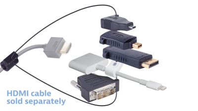 DL-AR9084 DigitaLinx Secure Adapter Ring with 5 Adapters