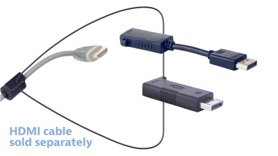 DL-AR10325 DigitaLinx Secure Adapter Ring with 2 Adapters