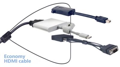 DL-AR6539-E06 DigitaLinx Secure Adapter Ring with 3 Adapters