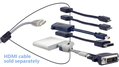 DL-AR13496 DigitaLinx Secure Adapter Ring with 6 Adapters