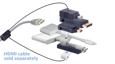 DL-AR9999 DigitaLinx Secure Adapter Ring with 6 Adapters