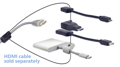 DL-AR17693 DigitaLinx Secure Adapter Ring with 4 Adapters