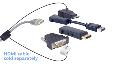 DL-AR9594 DigitaLinx Secure Adapter Ring with 4 Adapters