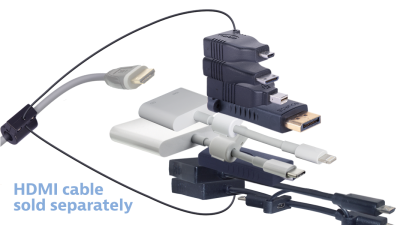 DL-AR14606 DigitaLinx Secure Adapter Ring with 9 Adapters