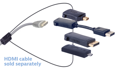 DL-AR12582 DigitaLinx Secure Adapter Ring with 4 Adapters