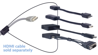 DL-AR12568 DigitaLinx Secure Adapter Ring with 4 Adapters