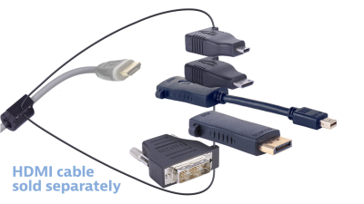 DL-AR9208 DigitaLinx Secure Adapter Ring with 5 Adapters