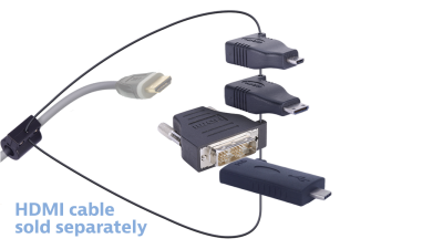 DL-AR9964 DigitaLinx Secure Adapter Ring with 4 Adapters