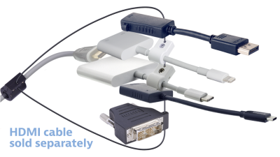 DL-AR14796 DigitaLinx Secure Adapter Ring with 5 Adapters