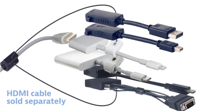 DL-AR9358 DigitaLinx Secure Adapter Ring with 6 Adapters