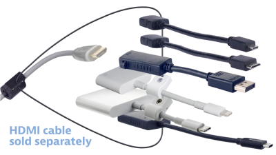 DL-AR11592 DigitaLinx Secure Adapter Ring with 6 Adapters