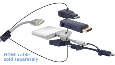 DL-AR11732 DigitaLinx Secure Adapter Ring with 4 Adapters