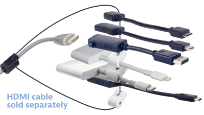 DL-AR13867 DigitaLinx Secure Adapter Ring with 6 Adapters