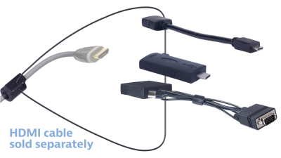 DL-AR10417 DigitaLinx Secure Adapter Ring with 3 Adapters