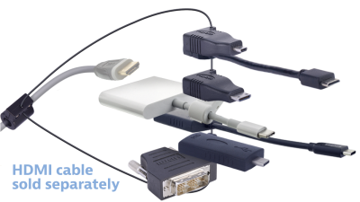 DL-AR13039 DigitaLinx Secure Adapter Ring with 7 Adapters