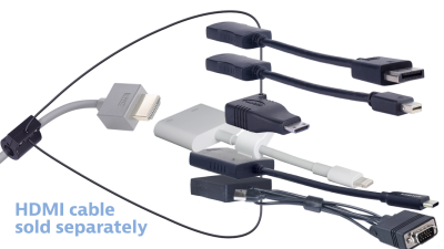 DL-AR9072 DigitaLinx Secure Adapter Ring with 6 Adapters