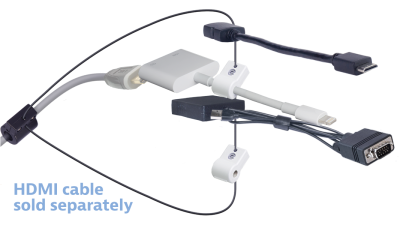 DL-AR9440 DigitaLinx Secure Adapter Ring with 3 Adapters