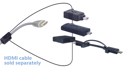 DL-AR16551 DigitaLinx Secure Adapter Ring with 3 Adapters