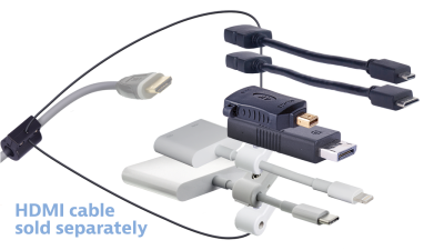 DL-AR13551 DigitaLinx Secure Adapter Ring with 6 Adapters