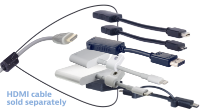 DL-AR9419 DigitaLinx Secure Adapter Ring with 6 Adapters