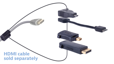 DL-AR9587 DigitaLinx Secure Adapter Ring with 4 Adapters