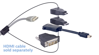 DL-AR9247 DigitaLinx Secure Adapter Ring with 4 Adapters