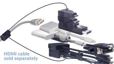 DL-AR10234 DigitaLinx Secure Adapter Ring with 11 Adapters