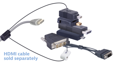 DL-AR16108 DigitaLinx Secure Adapter Ring with 6 Adapters